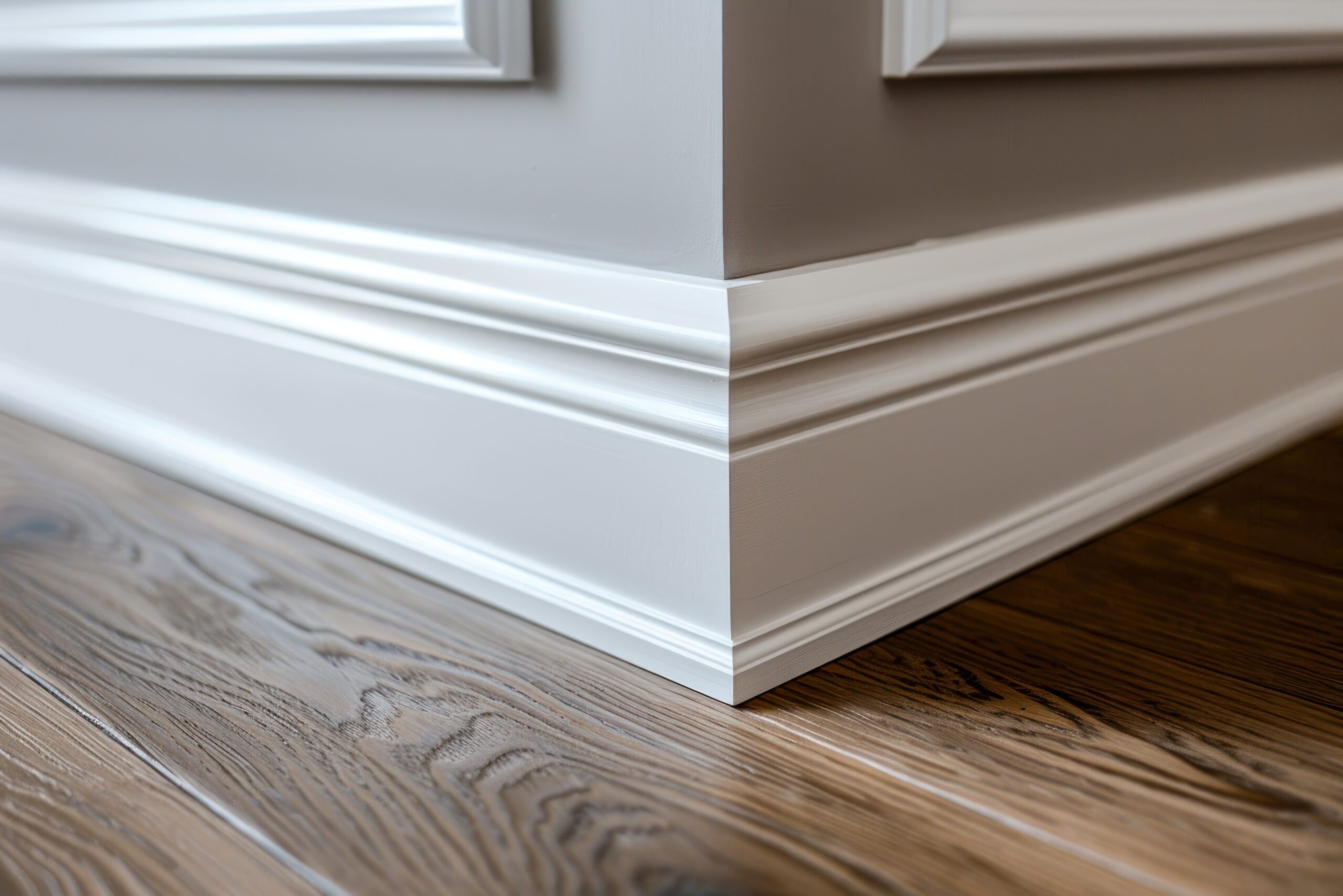 Home house ds skirting board a decorative trim at the baseboards. concept the skirting board is a decorative trim